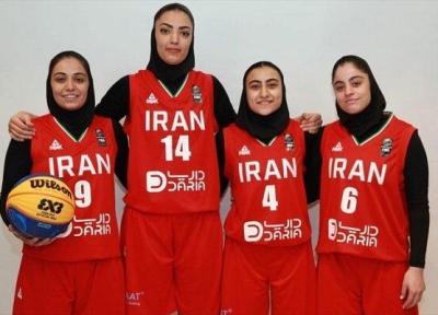 تیم بسکتبال سه به سه زیر 23 دختران از کسب سهمیه جهانی بازماند
