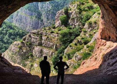 نشانه گذاری جهت دسترسی غار 230 هزار ساله دربند رودبار