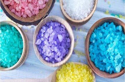 تبعات نمک های رنگی و سنگ نمک برای سلامت